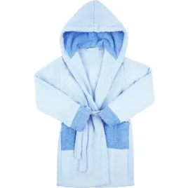 szlafrok-dzieciecy-bawelniany-frotte-kaptur-kieszenie-niebieski-98-104