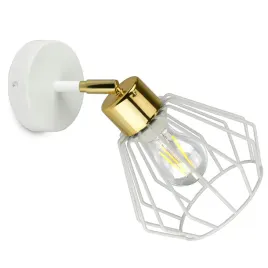 lampa-scienna-kinkiet-loft-druciany-bialy-zloty