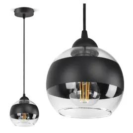 lampa-wiszaca-sufitowa-zyrandol-czarna-szklana-kula-black-belt-ez1-led-e27