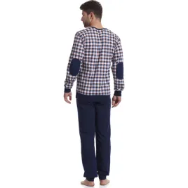 timone-pizama-meska-bawelniana-m-dluga-koszula-spodnie-ti30-107