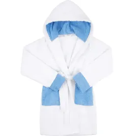 szlafrok-dzieciecy-bawelniany-frotte-kaptur-kieszenie-bialy-122-128