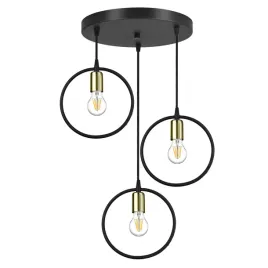 lampa-wiszaca-zyrandol-ring-zloty-miedz-chrom-e27