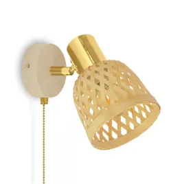 kinkiet-luxolar-bezowy-zloty-e14-60-w