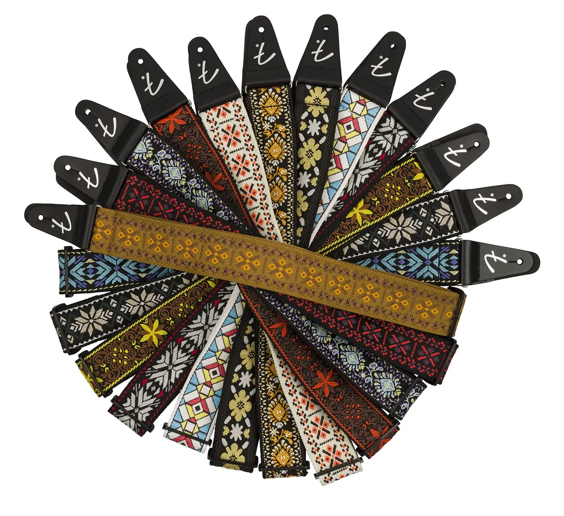 fender-pasadena-woven-clover-pasek-gitarowy