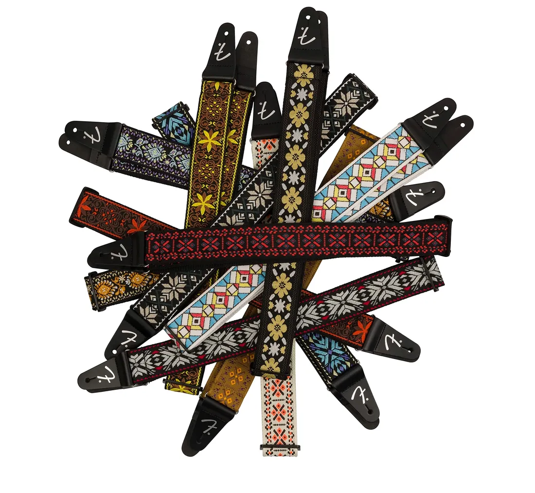 fender-pasadena-woven-yellow-wallflower-pasek-git-przeznaczenie-gitara-elektryczna