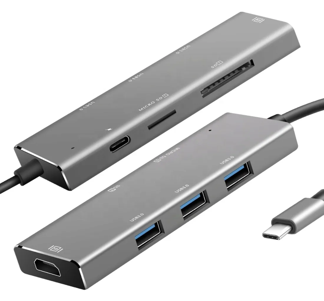 hub-usb-c-adapter-przejsciowka-hdmi-4k-3x-usb-3-0-5gbps-micro-sd-pd-100w-waga-z-opakowaniem-0-2-kg