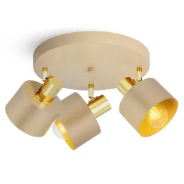 lampa-sufitowa-luxolar-bezowa-metalowa-3-punktowa-e27-40x12-cm