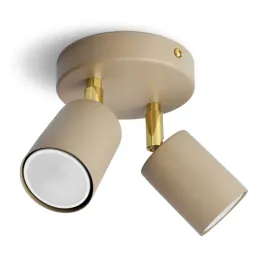 lampa-sufitowa-luxolar-bezowa-zlota-gu10-2-punkty-15-w