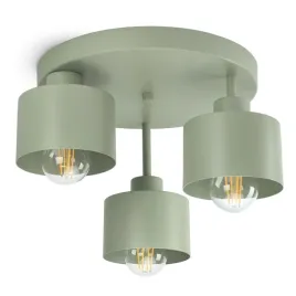 lampa-sufitowa-luxolar-zielona-szalwiowa-3-punktowa-e27