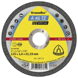 tarcza-do-ciecia-metalu-klingspor-a46-tz-special-125mm-x-1-6
