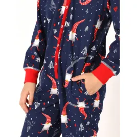 kombinezon-pizamowy-dziewczecy-kieszenie-kaptur-granatowy-110-116