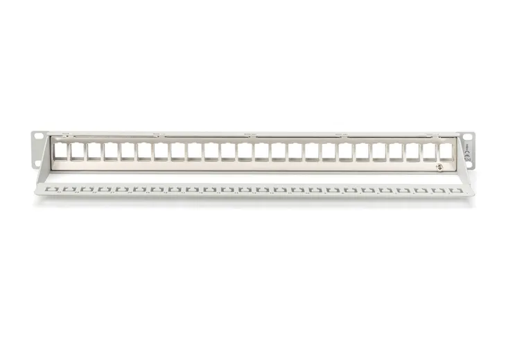 patch-panel-pusty-digitus-19-24-port-1u-do-modulow-keystone-ral-7035-wysokosc-produktu-60-cm