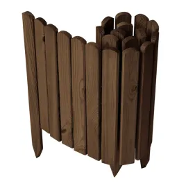 garronda-obrzeze-ogrodowe-drewniane-plotek-palisada-brazowy-100x40