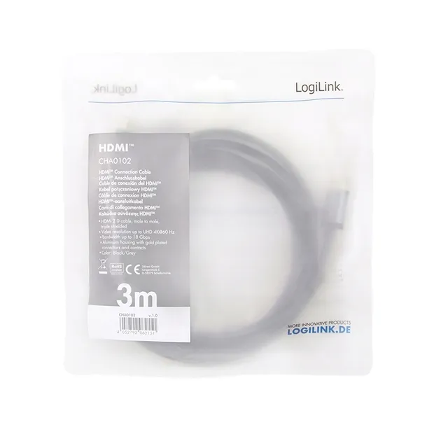 kabel-hdmi-logilink-cha0102-4k-60-hz-aluminium-3m-waga-z-opakowaniem-0-137-kg