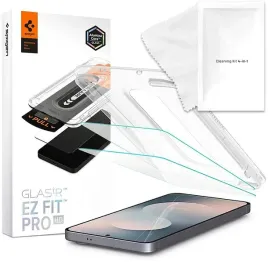 szklo-spigen-do-galaxy-s25-fe-mocne-z-ramka-pozycjonujaca-szybka-scierka