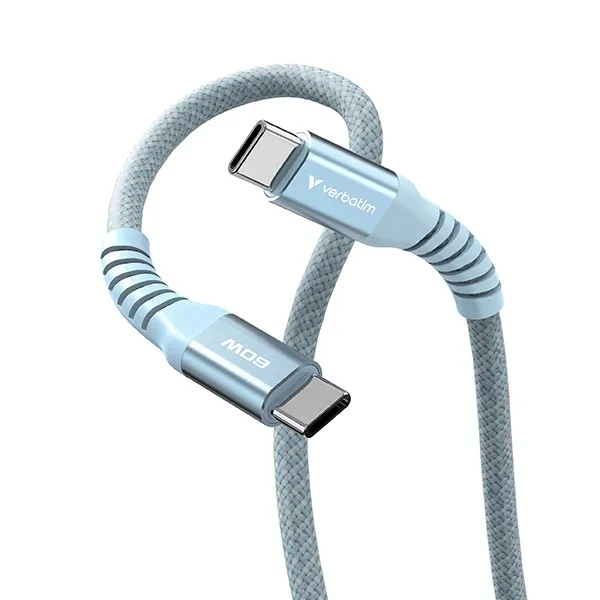 kabel-verbatim-usb-c-m-usb-c-m-12m-60w-pd-niebieski-kolor-niebieski