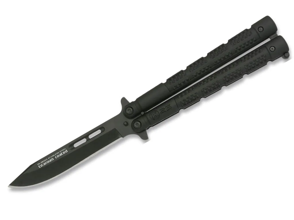 noz-motylek-k25-36250-balisong-black-marka-k25