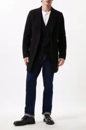 czarny-plaszcz-klasyczny-dlugi-rekaw-guziki-burton-xl