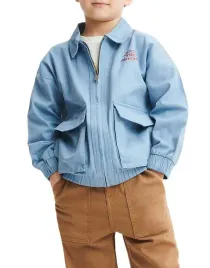 niebieska-bawelniana-przejsciowa-kurtka-zasuwana-zamek-kieszenie