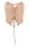 prettylittlething-gorset-brazowy-rozmiar-40-linia-regular
