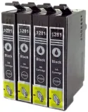 4x-tusz-czarny-do-epson-t1281-sx425w-sx130-bx305fw-kolor-czarny-black