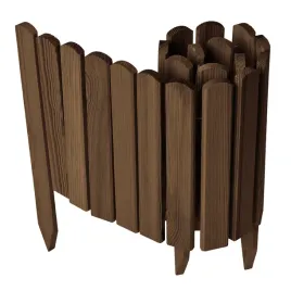 garronda-obrzeze-ogrodowe-drewniane-plotek-palisada-brazowy-100x30
