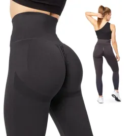legginsy-push-up-wysoki-stan-bezszwowe-sport-fitness-blv50-255-grafitowy-m