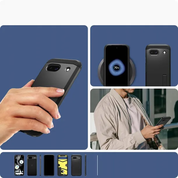 plecki-spigen-do-google-pixel-8a-czarny-kolekcja-tough-armor