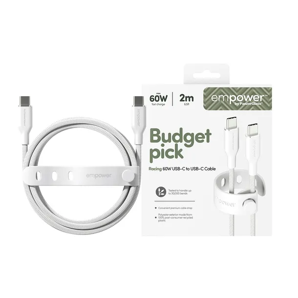 dlugi-kabel-do-ladowania-60w-usb-typ-c-panzerglass-z-oplotem-pd-wytrzymaly-kolor-bialy-zgodnosc-ze-standardem-quick-charge-1-0