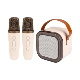 glosnik-przenosny-bluetooth-bezowy-3-w-z-funkcja-karaoke-i-2-mikrofonami