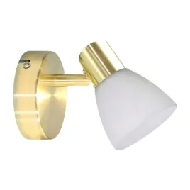 kinkiet-jota-1xe14-zloty-bialy-klosz-milagro-ml1060