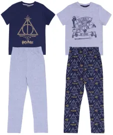 2-x-granatowo-szara-pizama-harry-potter-128-cm