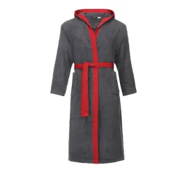 szlafrok-meski-z-kapturem-frotte-bawelna-l-190-ciemnoszary-czerwony-l