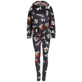 atomowki-pizama-damska-poliester-szary-rozmiar-l