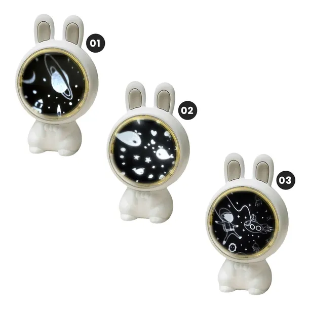milagro-lampka-nocna-projektor-kosmonauta-krolik-led-4w-usb-ml2262-zasilanie-akumulatorowe
