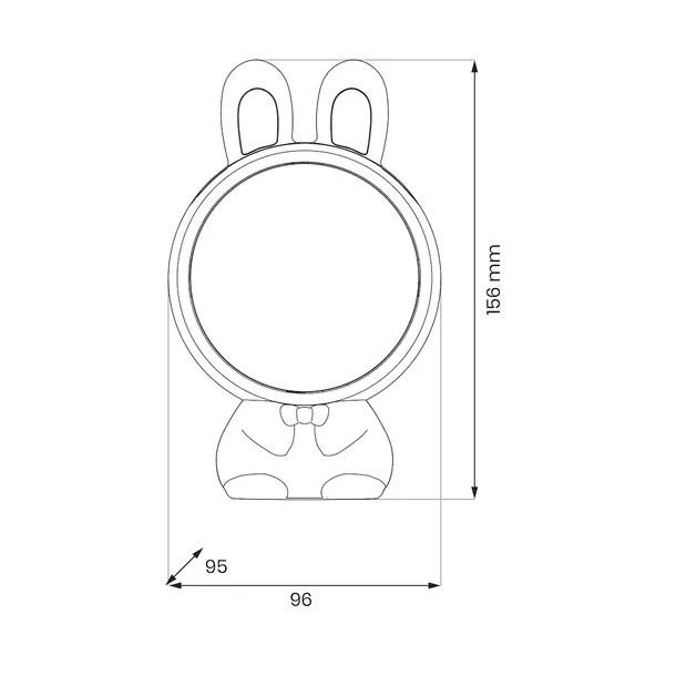 milagro-lampka-nocna-projektor-kosmonauta-krolik-led-4w-usb-ml2262-kod-producenta-ml2262