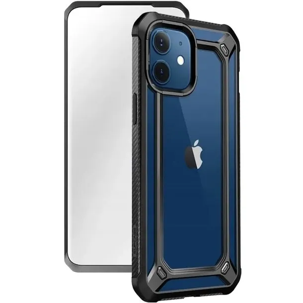 plecki-supcase-do-apple-iphone-12-czarny-zalaczone-wyposazenie-szklo-hartowane