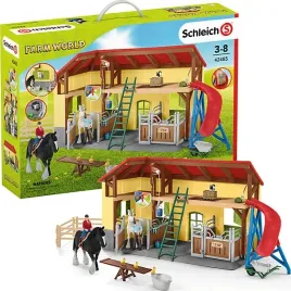 schleich-zestaw-stajnia-konska-domek-farma-42485