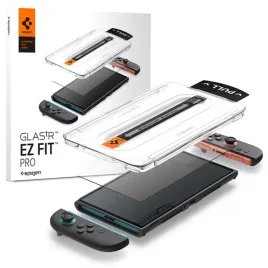 szklo-hartowane-do-nintendo-switch-2-spigen-ez-fit-pro-2-pack-aplikator