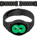 metalowy-pasek-bizon-do-galaxy-watch-fe-7-6-5-4-classic-stylowy-wytrzymaly-kolor-czarny-waga-z-opakowaniem-0-2-kg