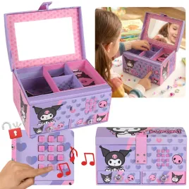 kuromi-szkatulka-na-bizuterie-z-lusterkiem-pudelko-zamykane-na-kod