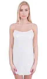 biala-sukienka-mini-z-cekinami-john-zack-s