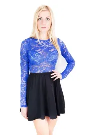 czarno-kobaltowa-mini-koronka-john-zack-s