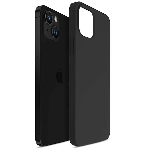 plecki-3mk-do-apple-iphone-13-czarny-kolekcja-3mk-silicone-case