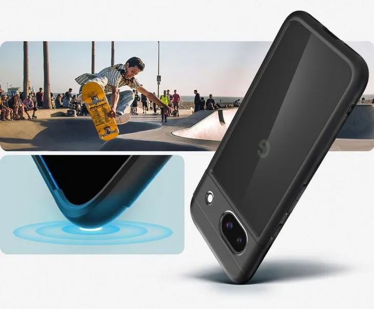 plecki-spigen-do-google-pixel-8a-bezbarwny-zalaczone-wyposazenie-szklo-hartowane