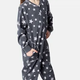 kombinezon-pizamowy-dziewczecy-kieszenie-kaptur-gwiazdy-rozowy-122-128