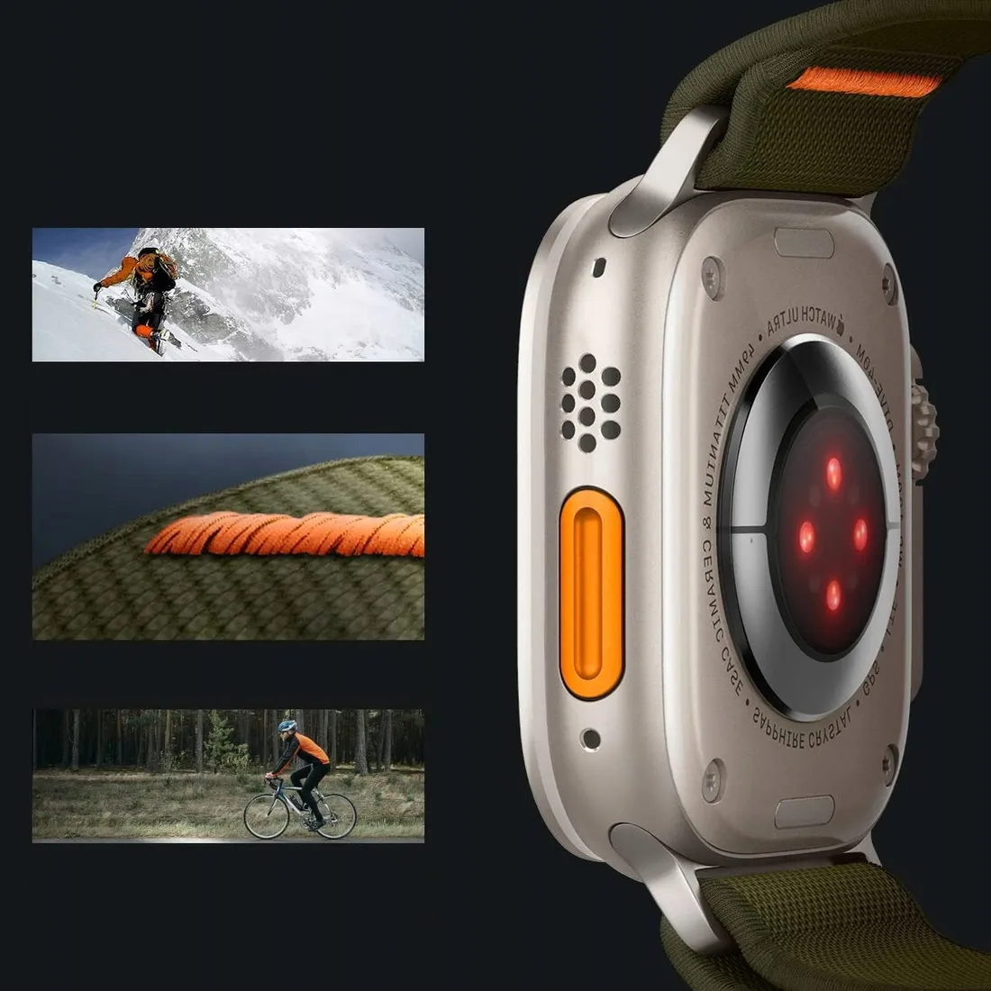 pasek-spigen-do-apple-27mm-zielony