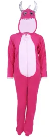 rozowa-pizama-jednoczesciowa-smok-primark-xs-s