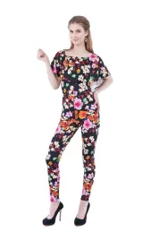 czarny-kombinezon-spodnium-overallkwiaty-s-m