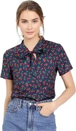 allegra-k-damska-bluzka-w-groszki-dlugi-rekaw-l